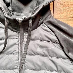 Nike | Jackets & Coats | Large Mens Nike Athletic Zip Puffer Jacket | Poshmark